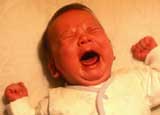 Schreiendes Baby