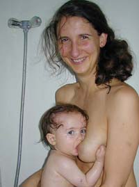Unter der Dusche